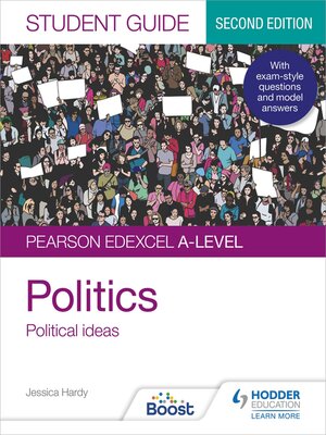 cover image of Pearson Edexcel A-level Politics Student Guide 3